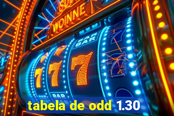 tabela de odd 1.30